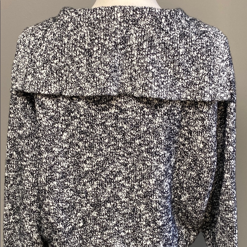 J. Crew Black and White Cardigan Sweater - Picture 7 of 7